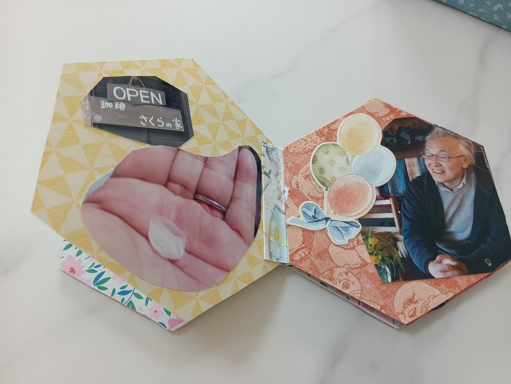 ペーパーアルバムのクラフト。